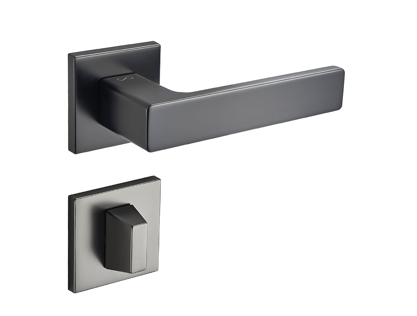 Klamka Cavo Fit KVO BN00 na rozecie kwadratowej gun-metal
