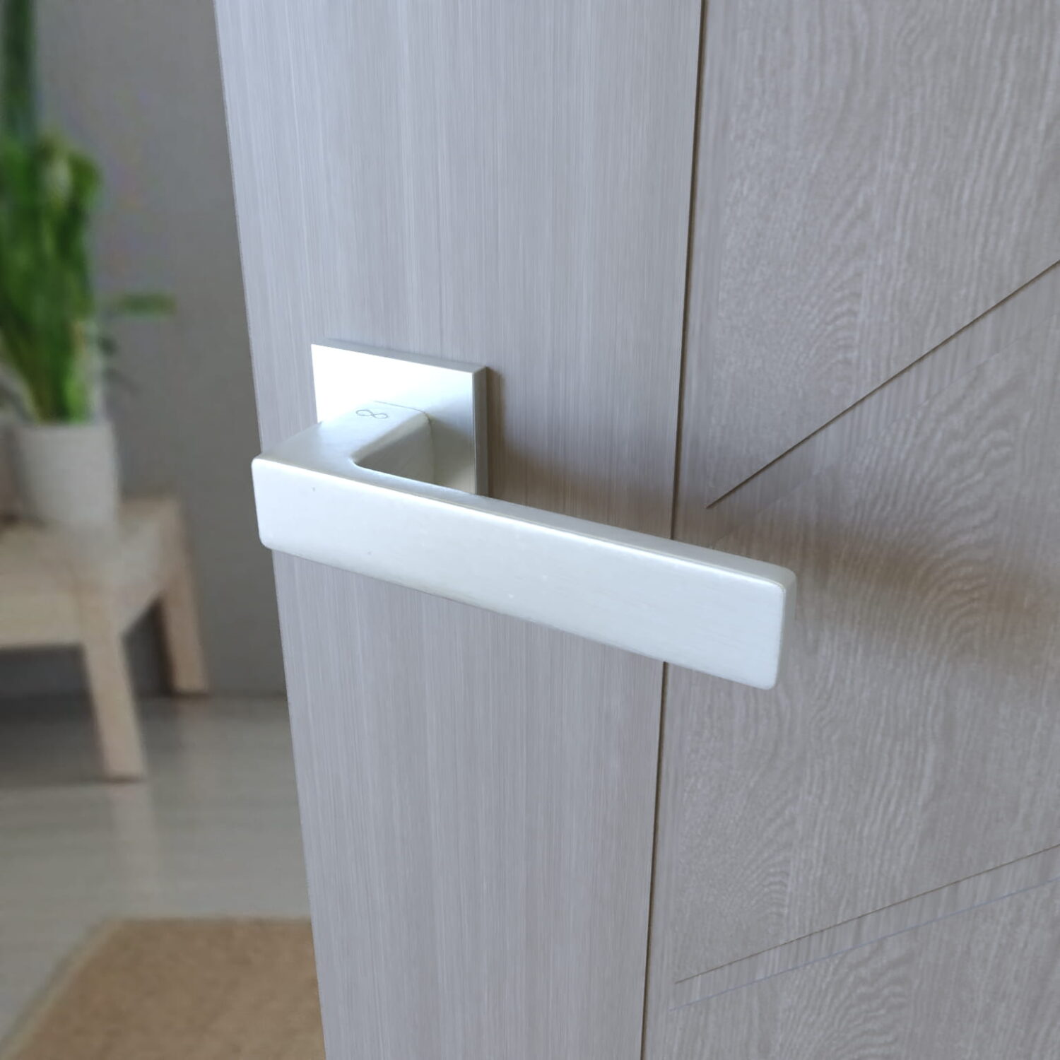 Klamka Cavo Fit KVO M700 na rozecie kwadratowej chrom-mat