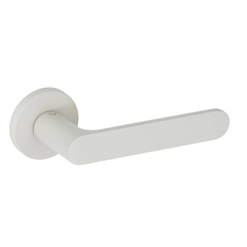 Klamka Creo Fit na rozecie okrągłej R68F ivory