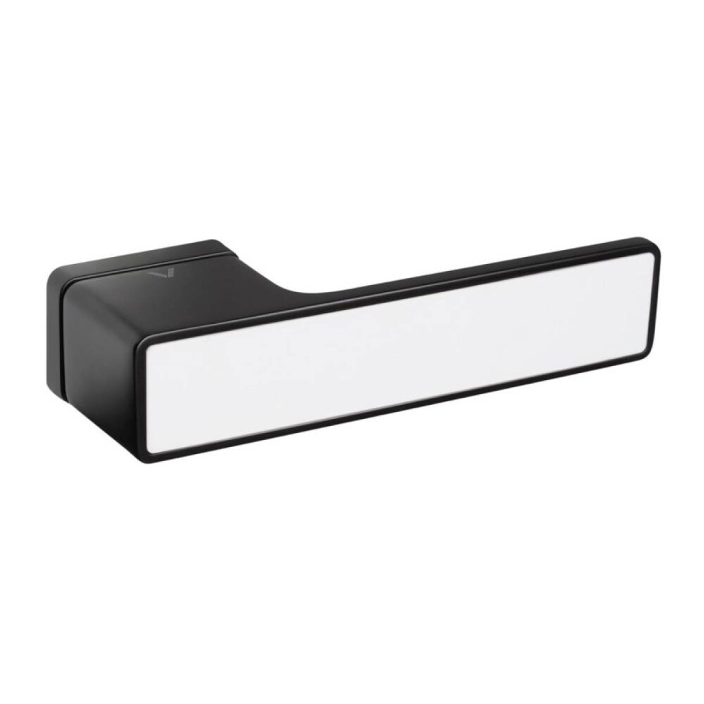 Klamka Cube Insert na rozecie prostokątnej R71 czarny