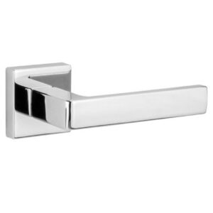 Klamka Elle na rozecie kwadratowej R65 chrom