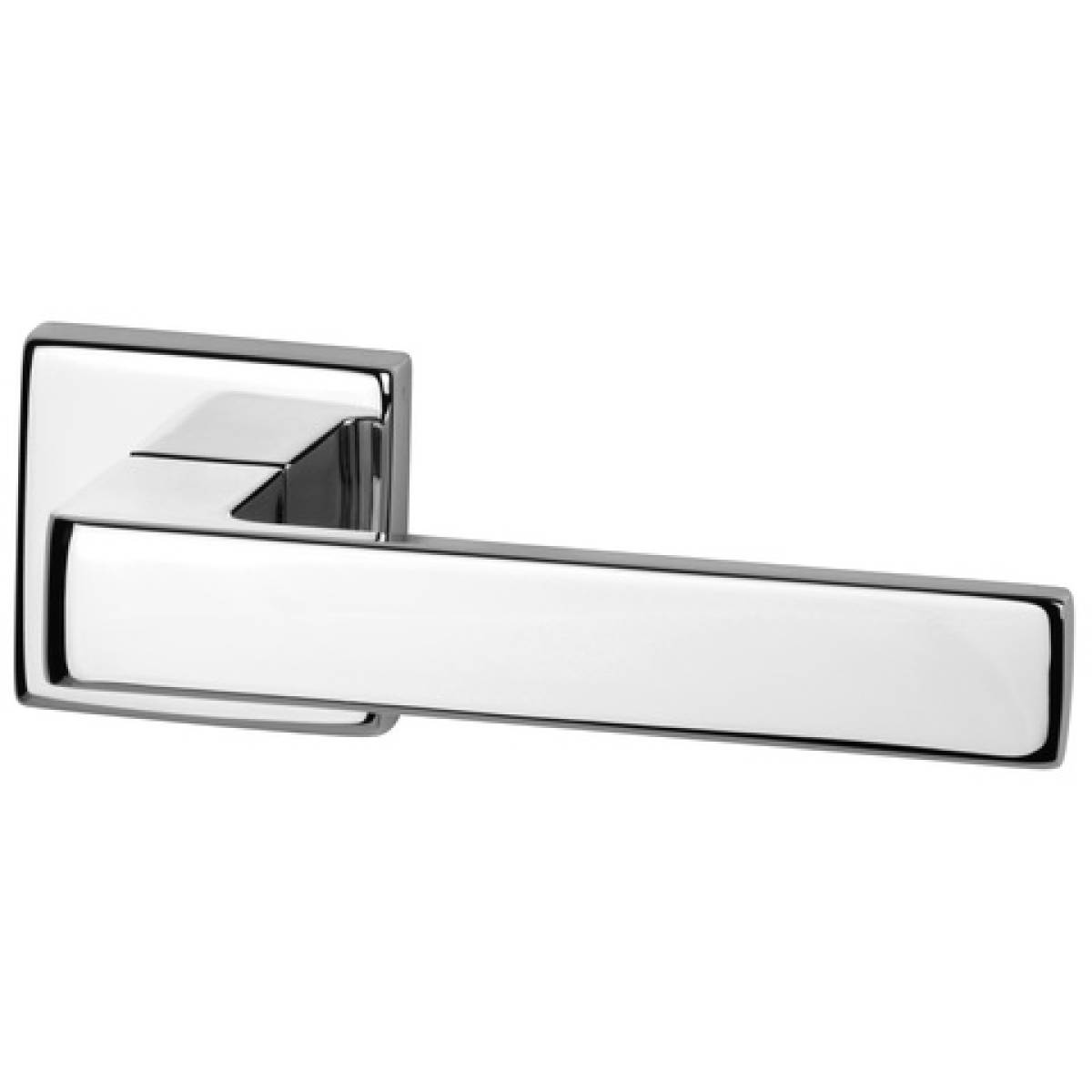 Klamka Elle na rozecie kwadratowej R65 chrom