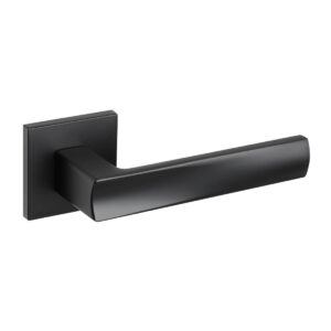 Klamka FOCUS slim na rozecie kwadratowej R67F czarny