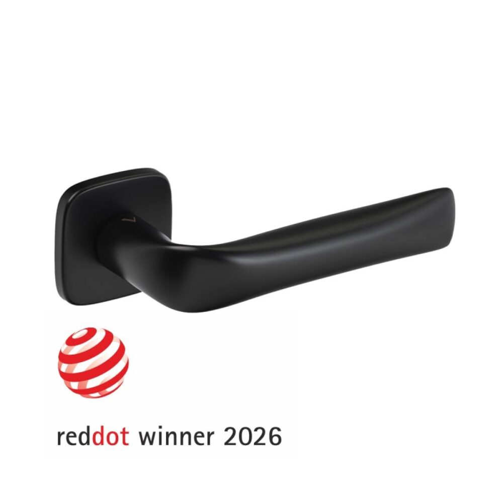 klamka-fold-46574 Klamka Fold na rozecie kwadratowej zaoblonej R82F czarny