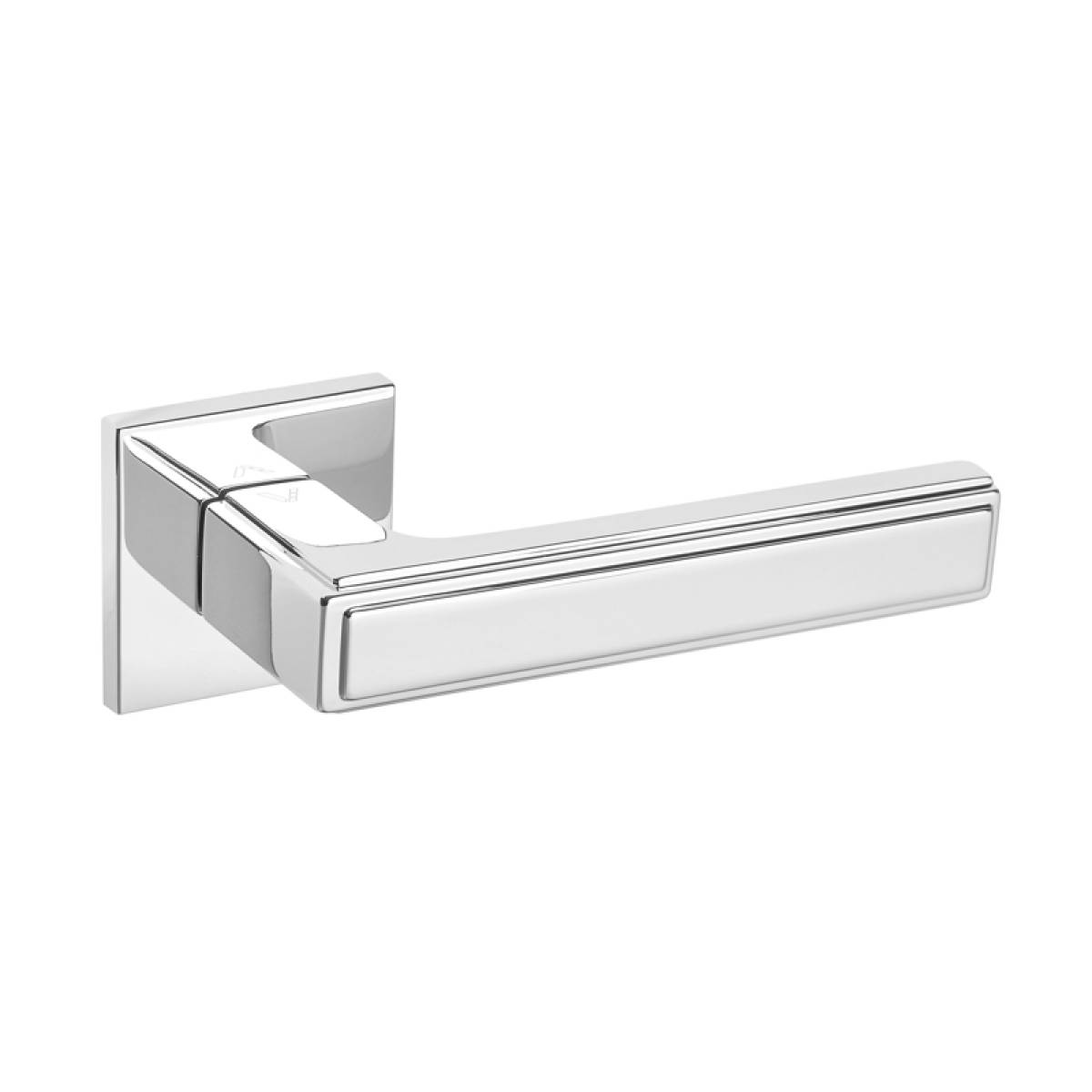 Klamka Fresia Fit na rozecie kwadratowej R67F chrom