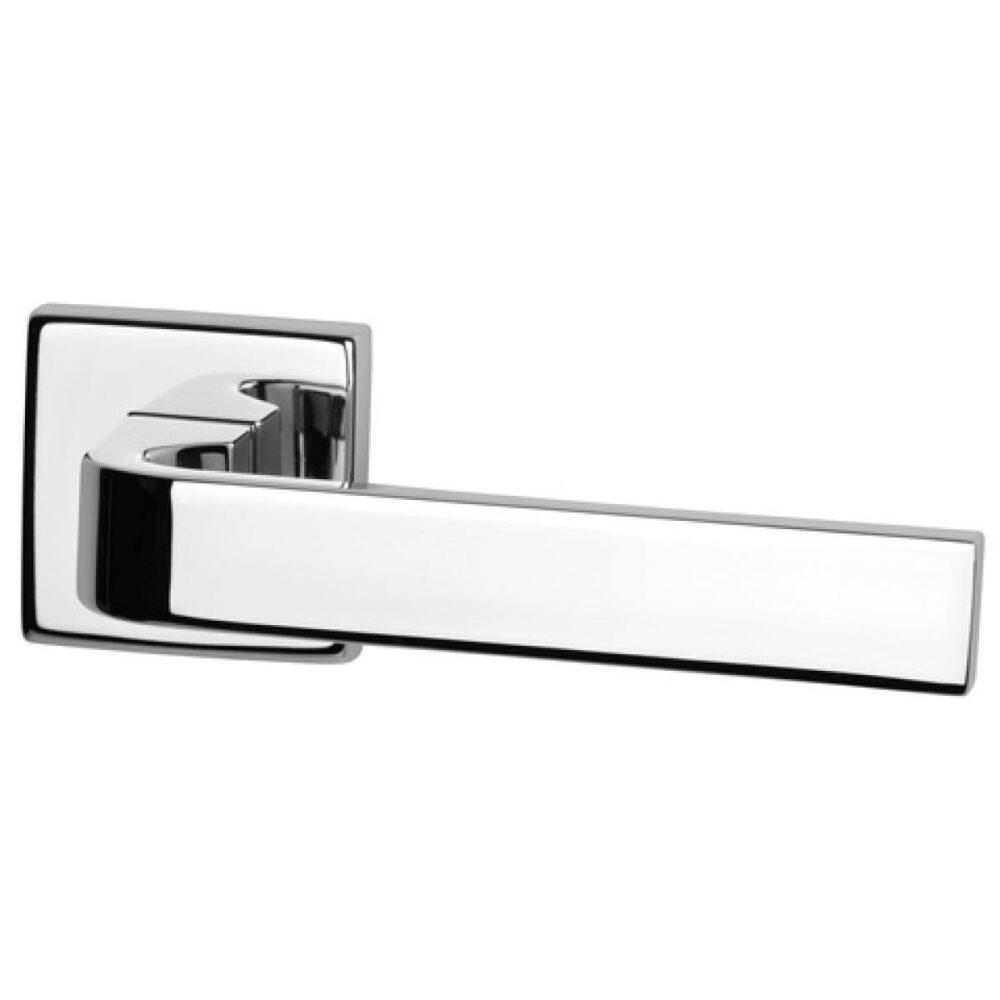 Klamka LamboQ na rozecie kwadratowej R65 chrom
