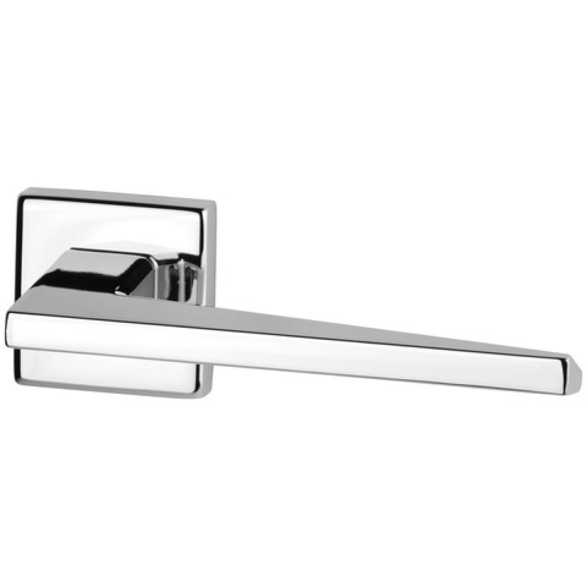 Klamka LimaQ na rozecie kwadratowej R65 chrom