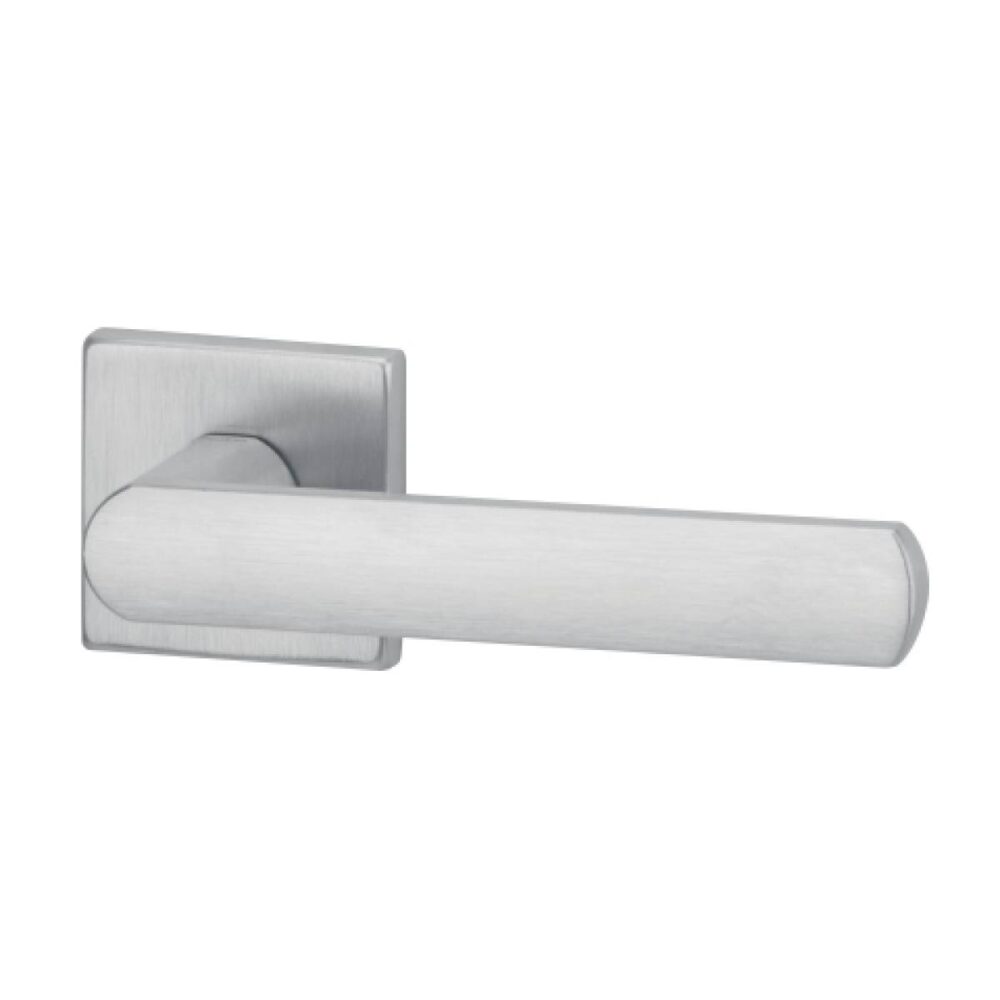 Klamka Luce 02 Vis na rozecie kwadratowej R35V chrom-satyna