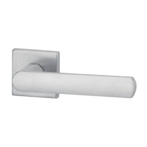 Klamka Luce 02 Vis na rozecie kwadratowej R35V chrom-satyna
