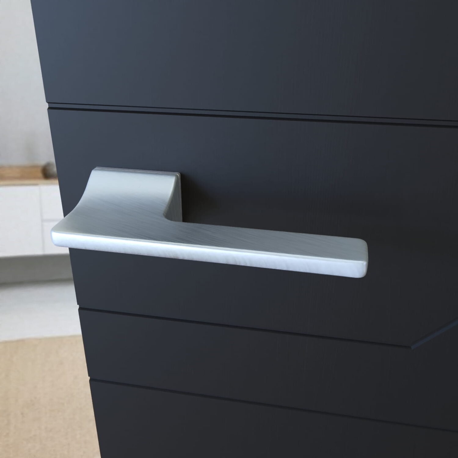 Klamka Monza KMOZ M700 na szyldzie RRT chrom-mat