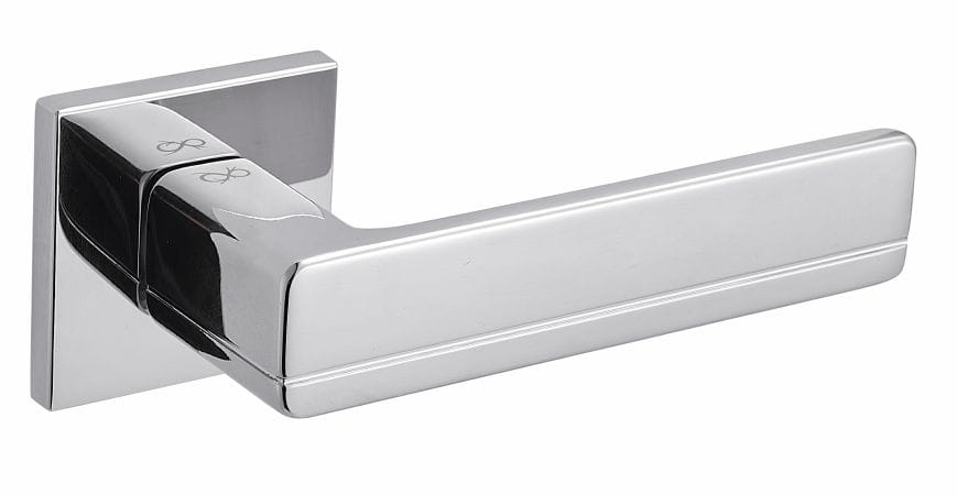 Klamka Platon Fit KPF 700 na rozecie kwadratowej chrom