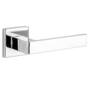 Klamka Quattro 02-Z Vis na rozecie kwadratowej R35V chrom