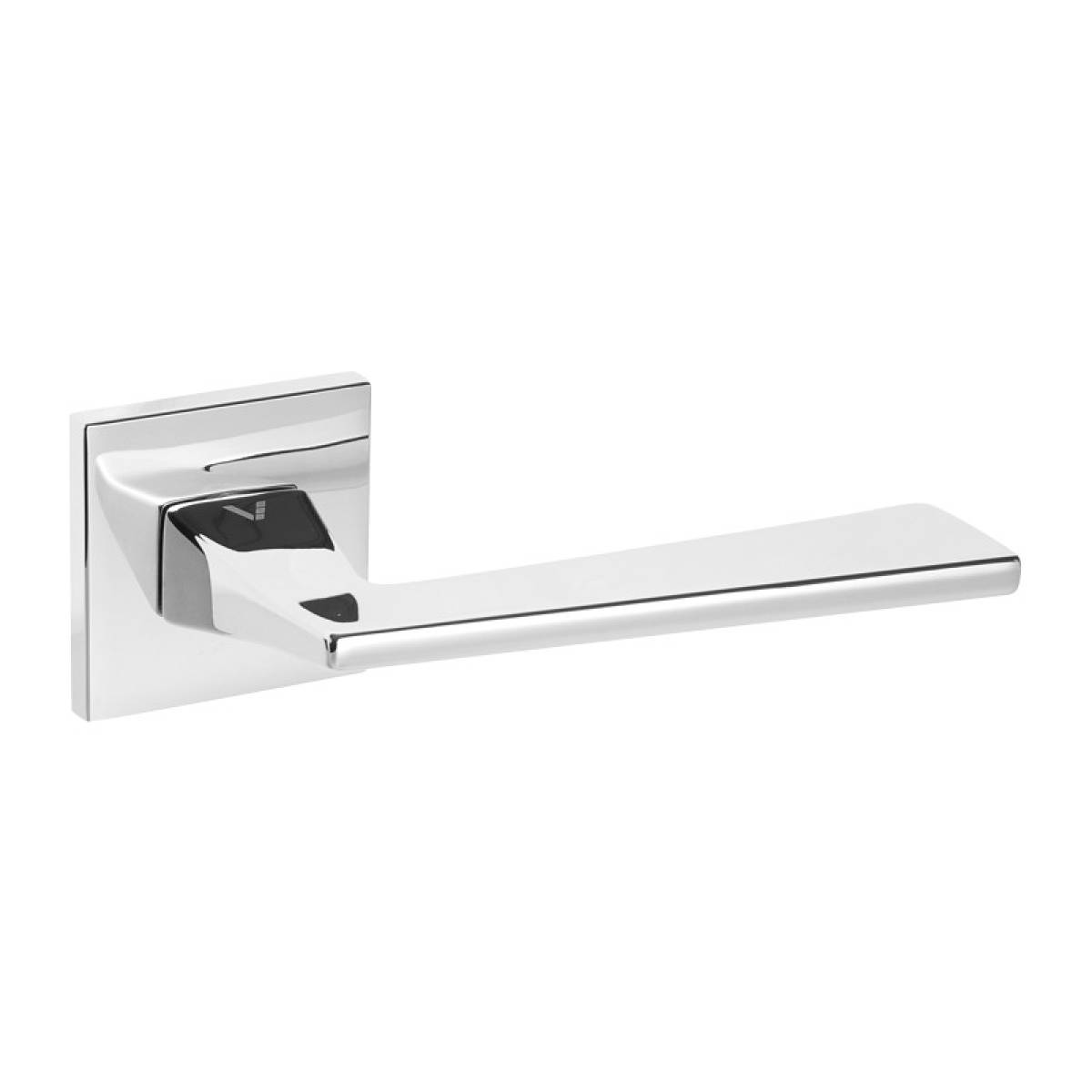 Klamka SpyQ Fit na rozecie kwadratowej R67F chrom