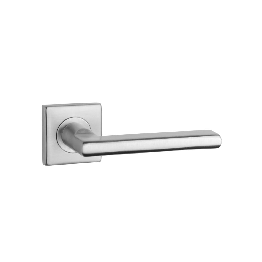 Klamka Sterk Kvadrat 1702 16 na rozecie kwadratowej Q 9 mm, stal nierdzewna