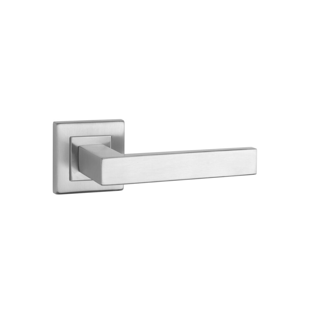 Klamka Sterk Kvadrat 1703 16 na rozecie kwadratowej Q 9 mm, stal nierdzewna