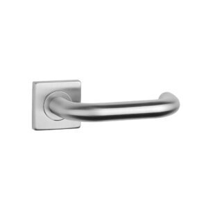 Klamka Sterk Kvadrat 1704 16 na rozecie kwadratowej Q 9 mm, stal nierdzewna