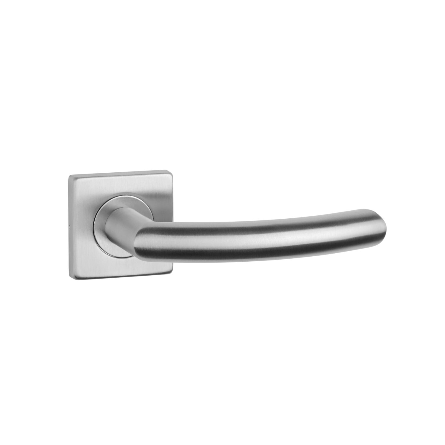Klamka Sterk Kvadrat 1707 16 na rozecie kwadratowej Q 9 mm, stal nierdzewna