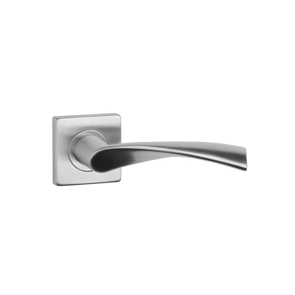 Klamka Sterk Kvadrat 1708 16 na rozecie kwadratowej Q 9 mm, stal nierdzewna