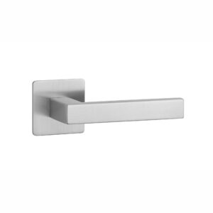 Klamka Sterk Kvadrat 1760 na rozecie kwadratowej Q Ultra Slim 3 mm, stal nierdzewna