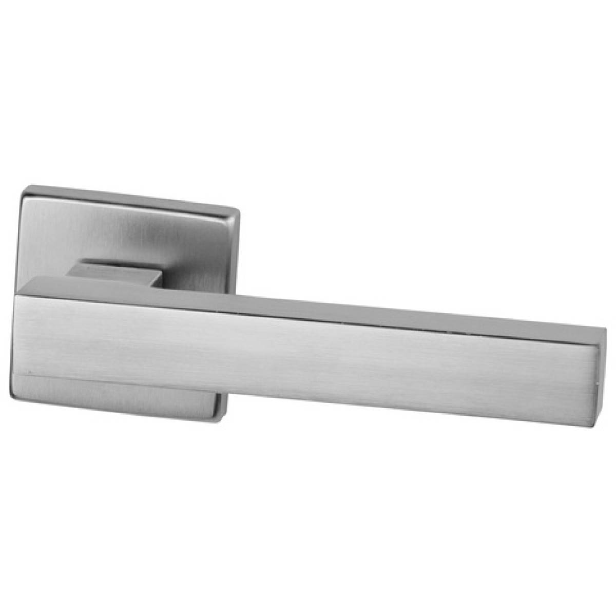 Klamka Stick 02 Vis na rozecie kwadratowej R35V chrom-satyna