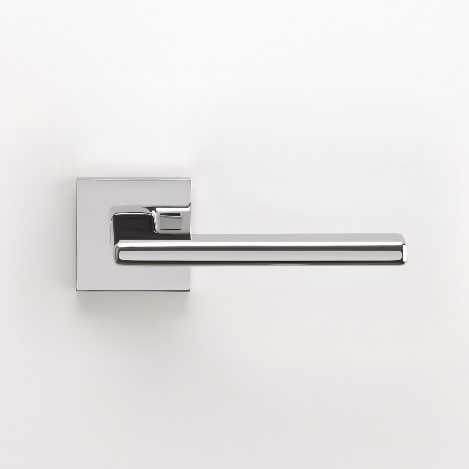 Klamka Stile Arta na rozecie kwadratowej Q Slim 7 mm, chrom polerowany