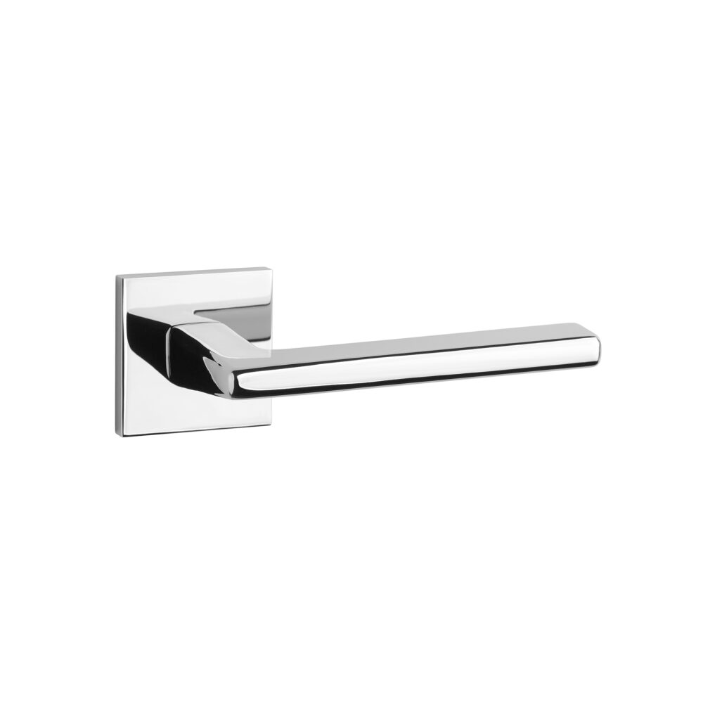Klamka Stile Arta na rozecie kwadratowej Q Slim 7 mm, chrom polerowany