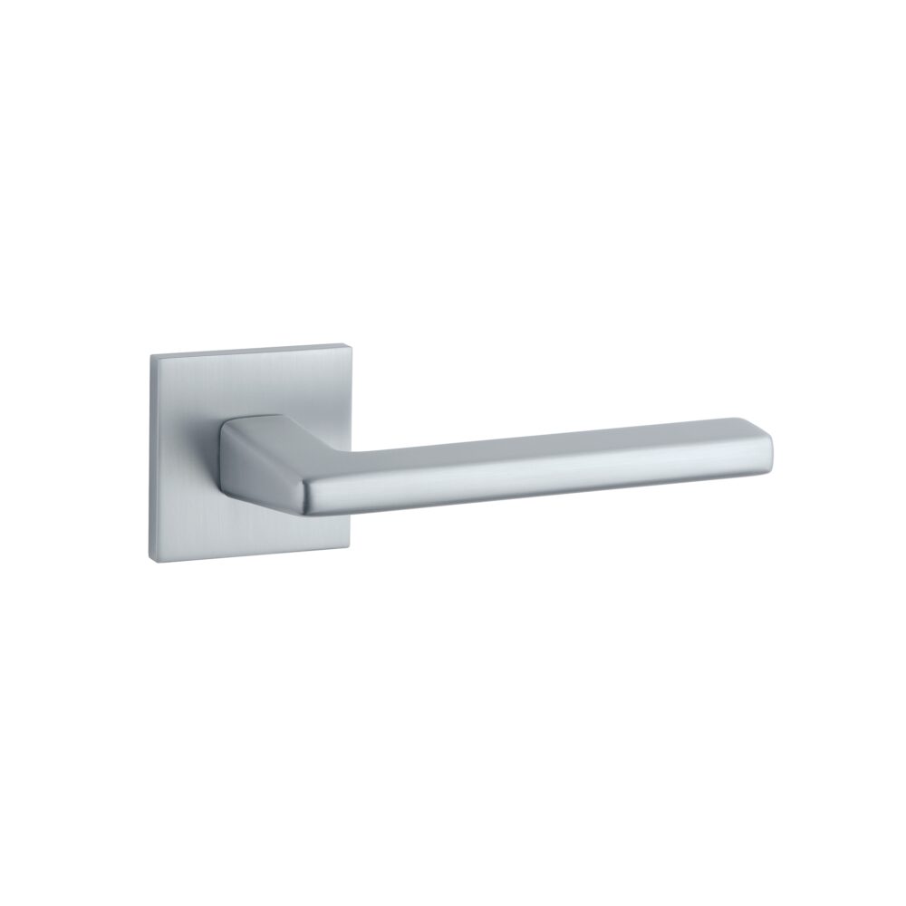 Klamka Stile Arta na rozecie kwadratowej Q Slim 7 mm, chrom satynowy
