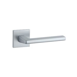 Klamka Stile Arta na rozecie kwadratowej Q Slim 7 mm, chrom satynowy