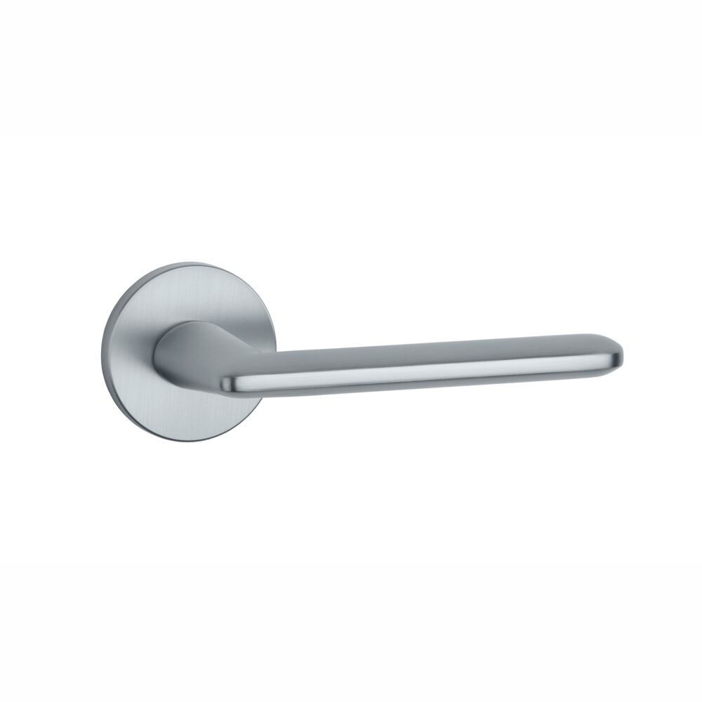Klamka Stile Ava na rozecie okrągłej R Slim 7 mm, chrom satynowy