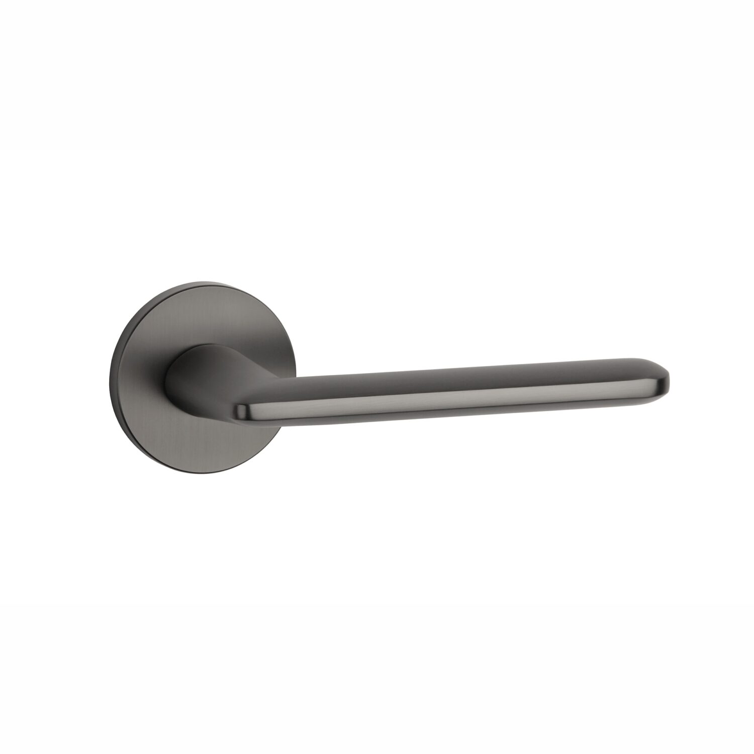 Klamka Stile Ava na rozecie okrągłej R Slim 7 mm, tytan