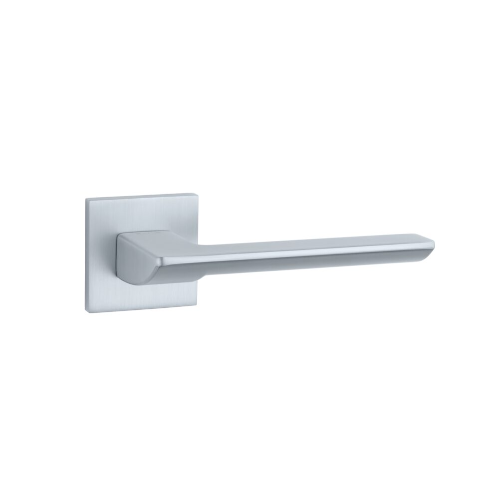 Klamka Stile Bira na rozecie kwadratowej Q Slim 7 mm, chrom satynowy