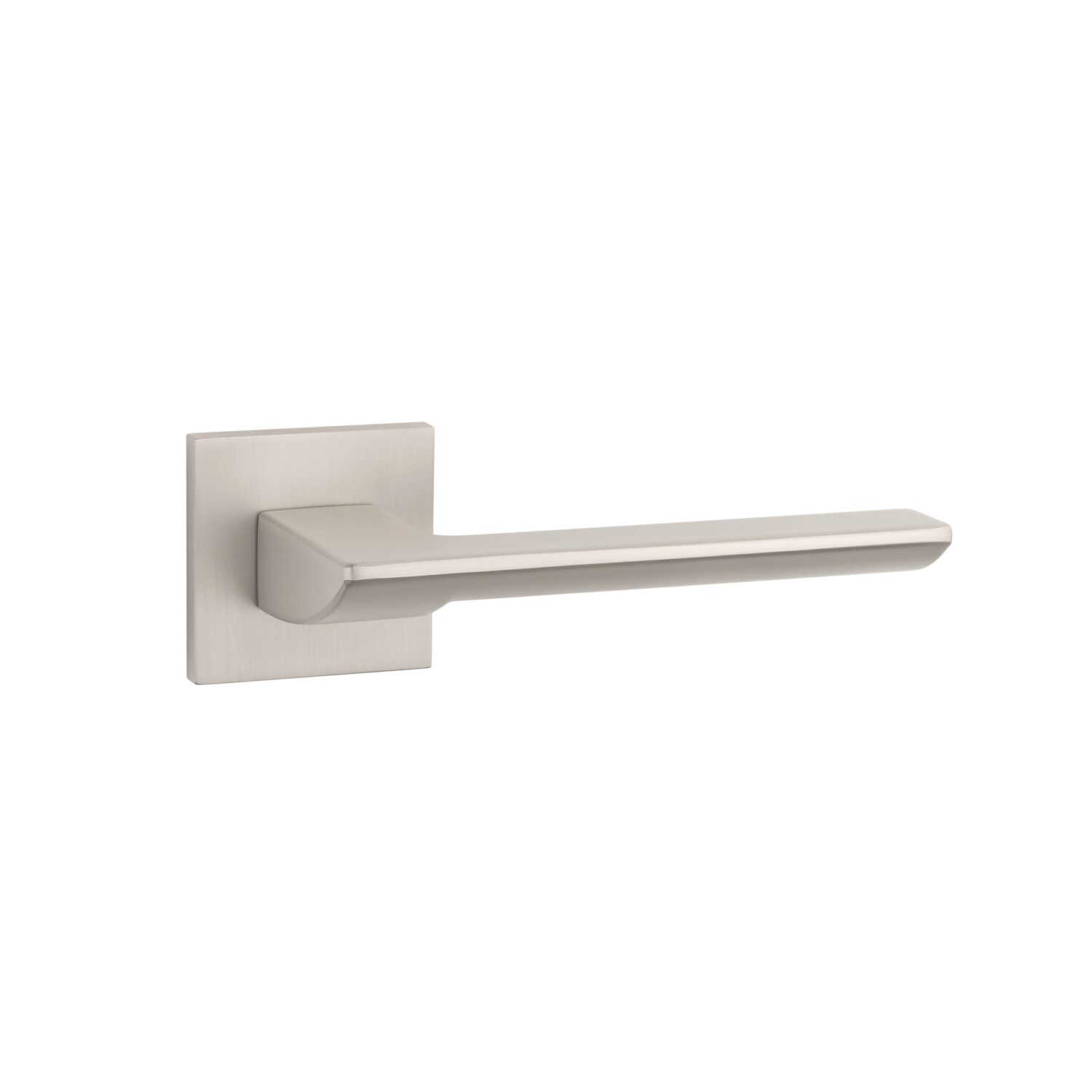 Klamka Stile Bira na rozecie kwadratowej Q Slim 7 mm, nikiel