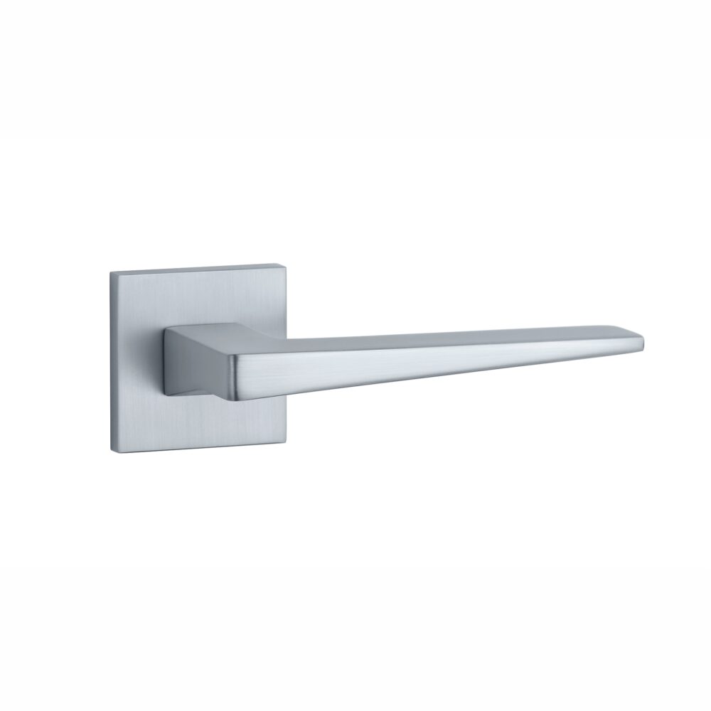 Klamka Stile Eda na rozecie kwadratowej Q Slim 7 mm, chrom satynowy