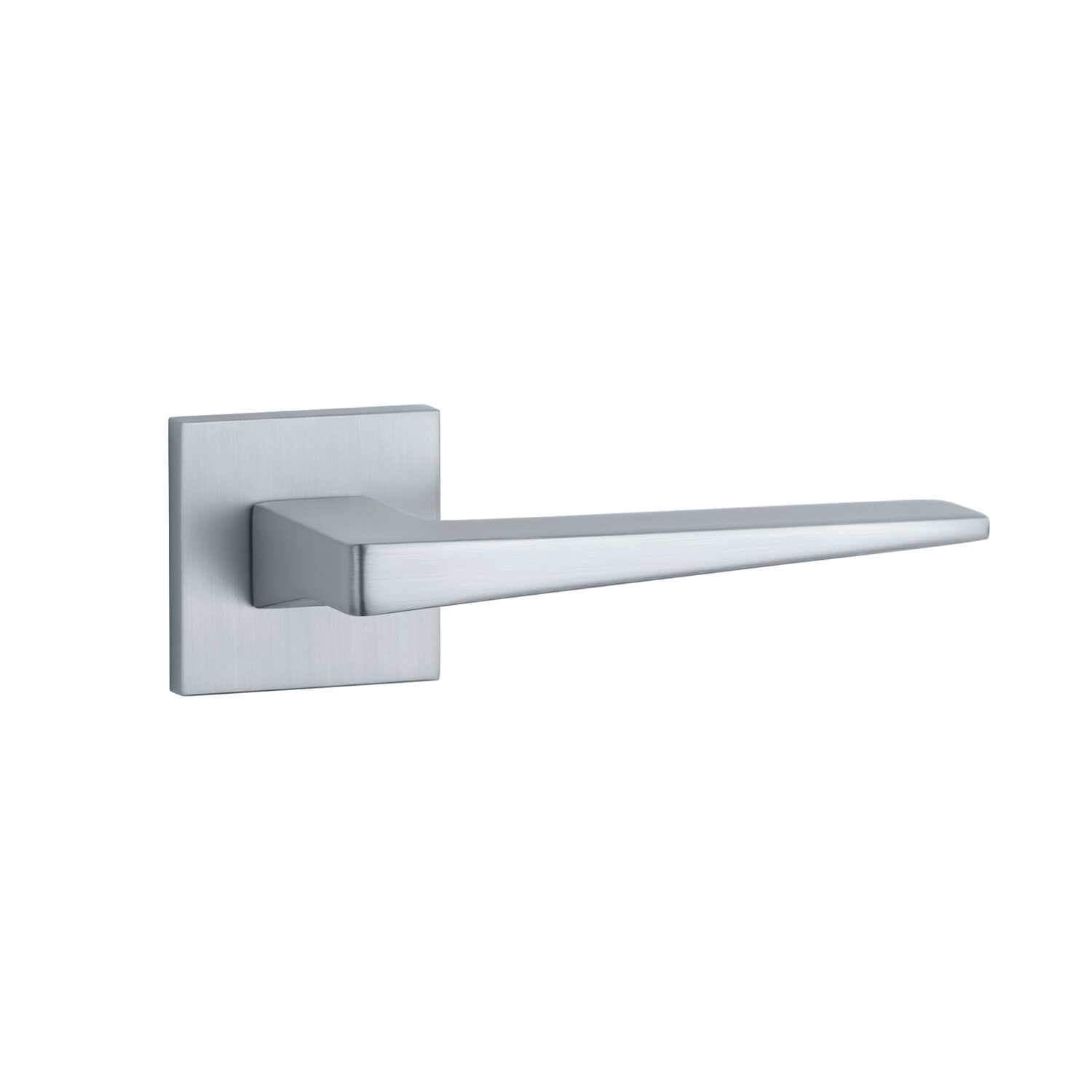 Klamka Stile Eda na rozecie kwadratowej Q Slim 7 mm, chrom satynowy