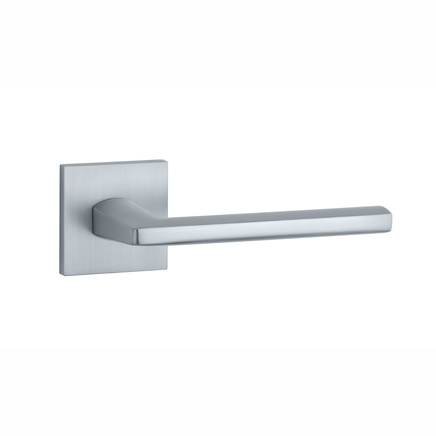 Klamka Stile Eura na rozecie kwadratowej Q Slim 7 mm, chrom satynowy