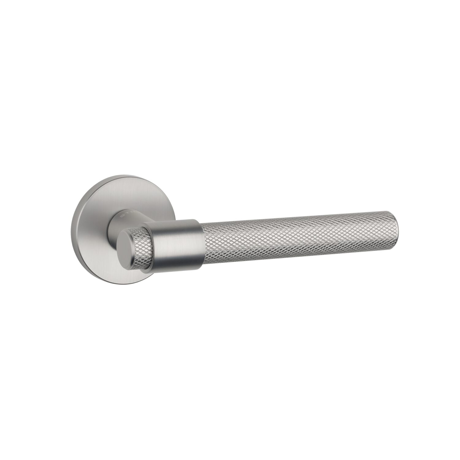 Klamka Stile Goya na rozecie okrągłej R Slim 7 mm, nikiel