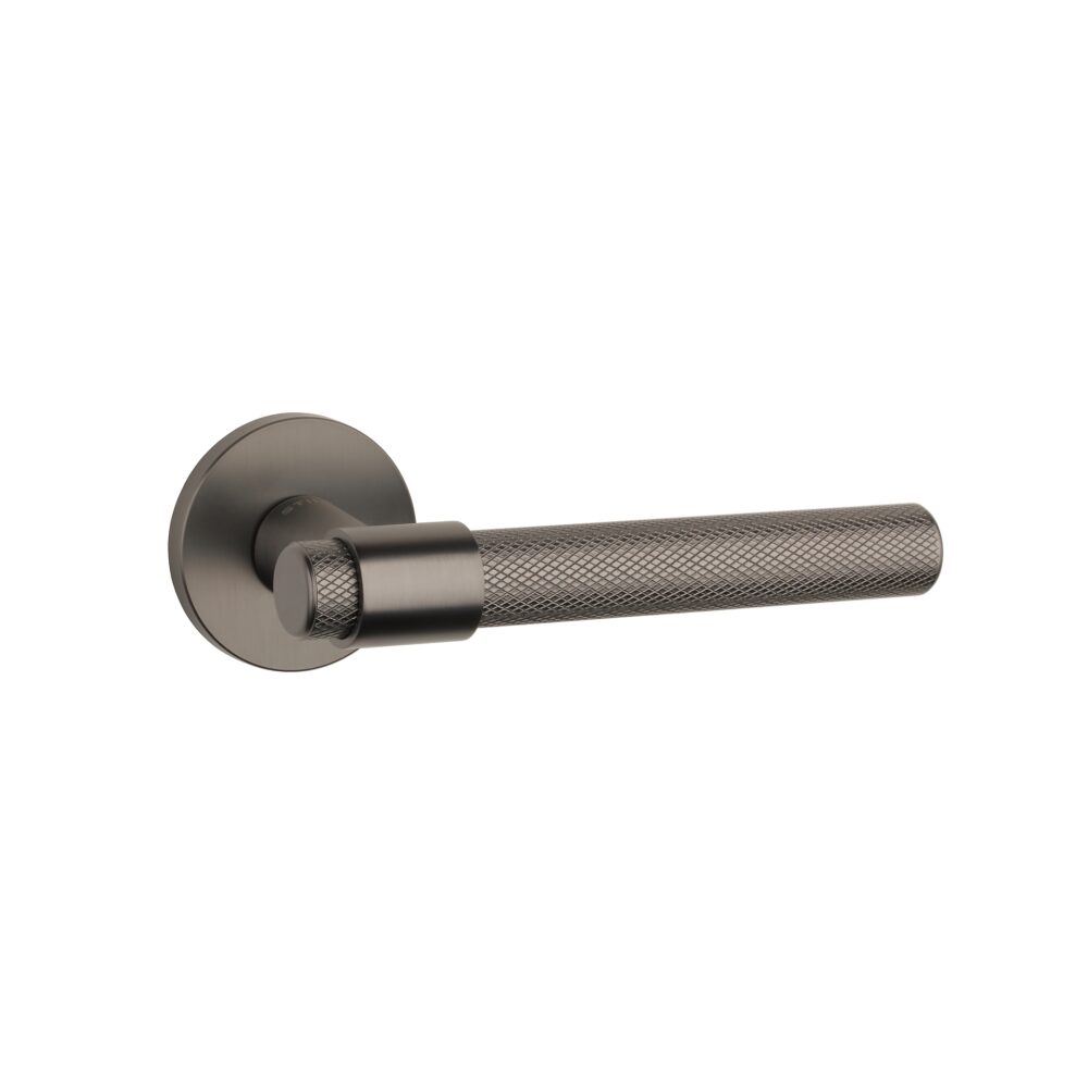 Klamka Stile Goya na rozecie okrągłej R Slim 7 mm, tytan