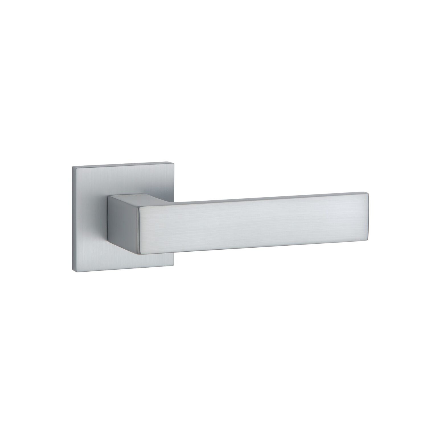 Klamka Stile Hira na rozecie kwadratowej Q Slim 7 mm, chrom satynowy