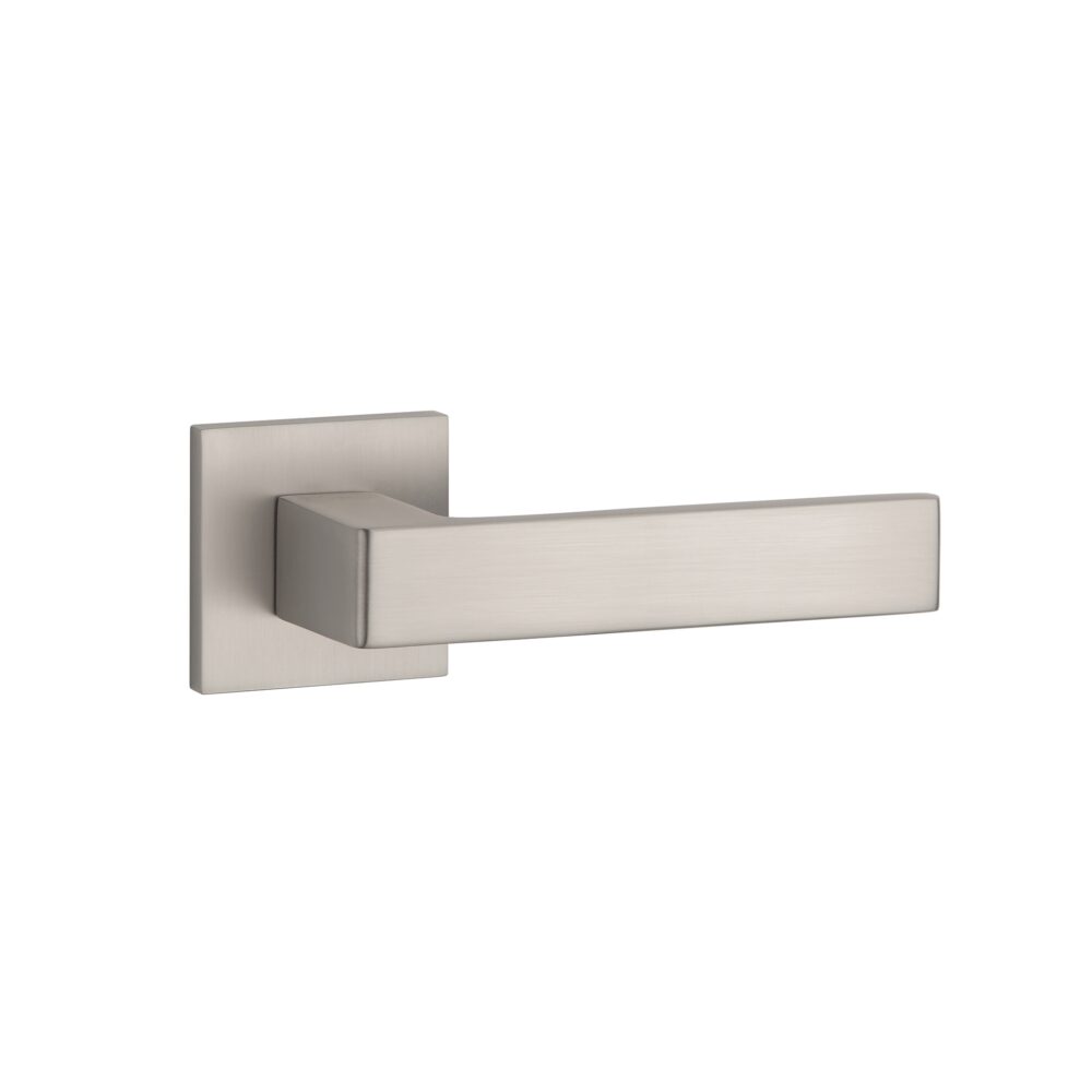 Klamka Stile Hira na rozecie kwadratowej Q Slim 7 mm, nikiel