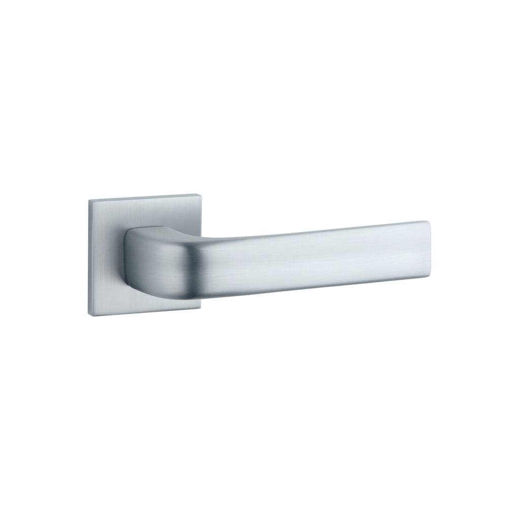Klamka Stile Jena na rozecie kwadratowej Q Slim 7 mm, chrom satynowy