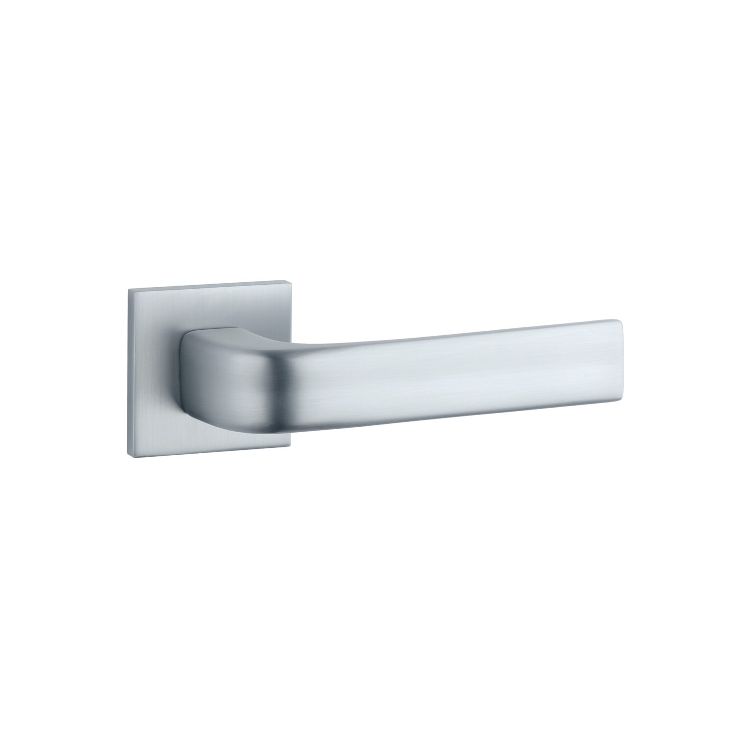 Klamka Stile Jena na rozecie kwadratowej Q Slim 7 mm, chrom satynowy