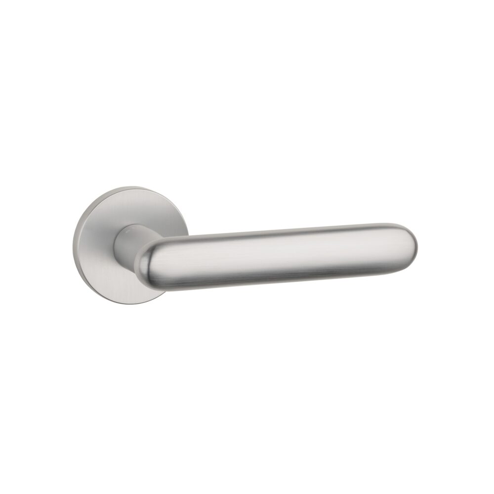 Klamka Stile Larka na rozecie okrągłej R Slim 7 mm, chrom satynowy