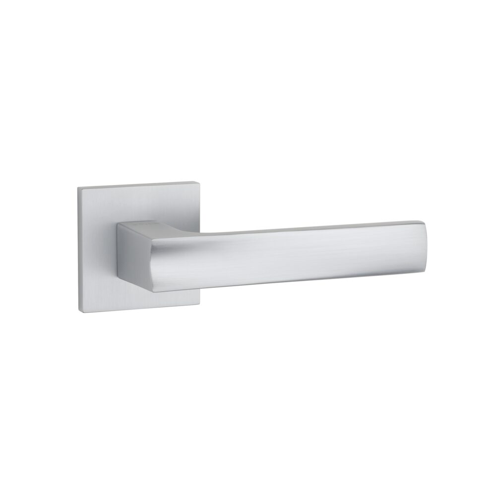 Klamka Stile Lima na rozecie kwadratowej Q Slim 7 mm, chrom satynowy