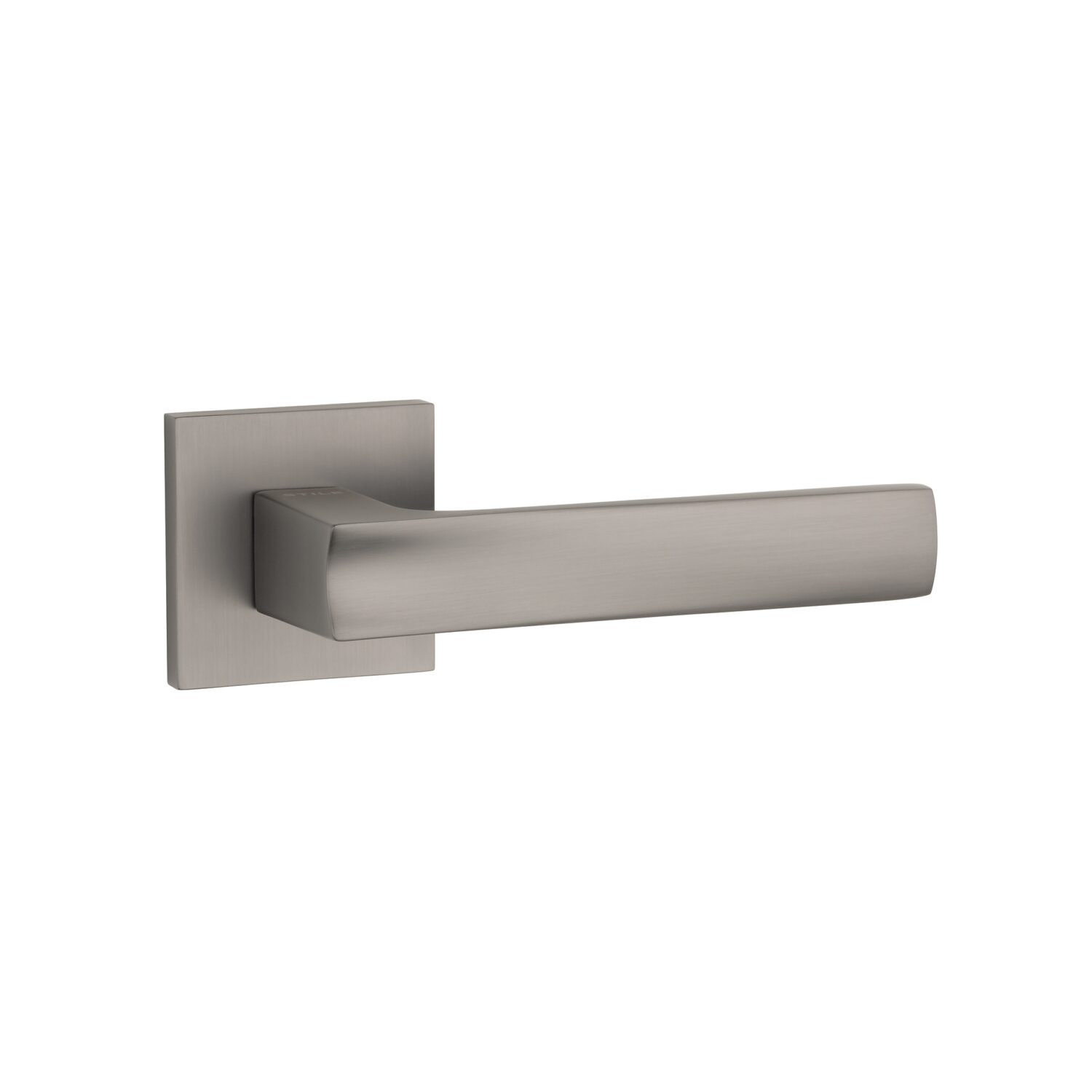 Klamka Stile Lima na rozecie kwadratowej Q Slim 7 mm, tytan
