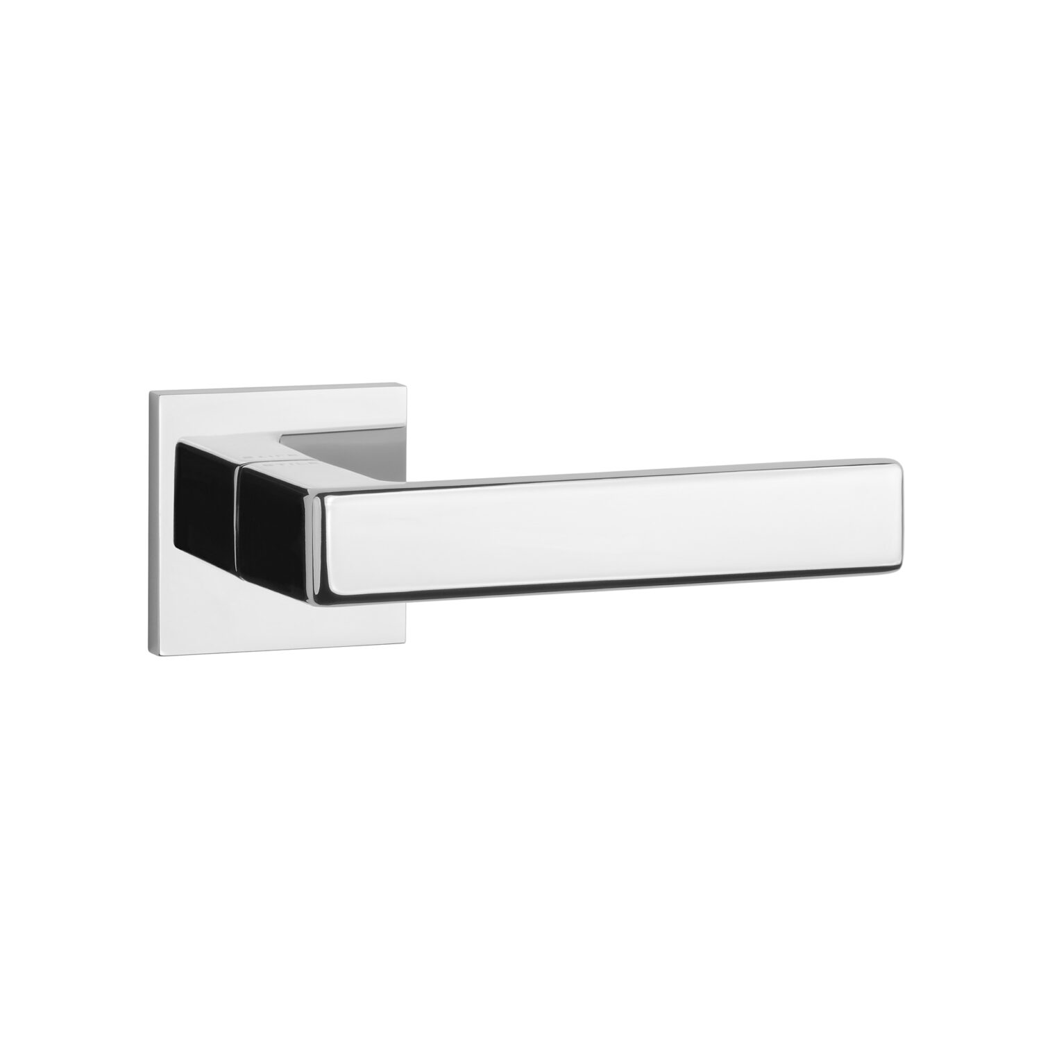 Klamka Stile Miia na rozecie kwadratowej Q Slim 7 mm, chrom polerowany