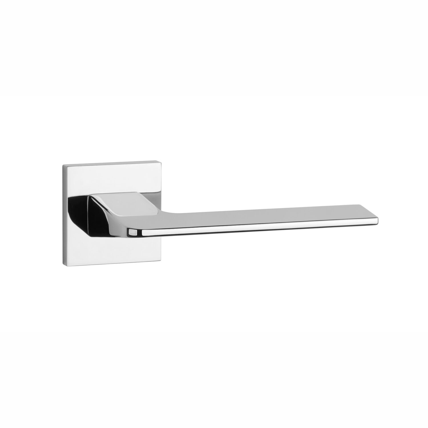 Klamka Stile Oma na rozecie kwadratowej Q Slim 7 mm, chrom polerowany