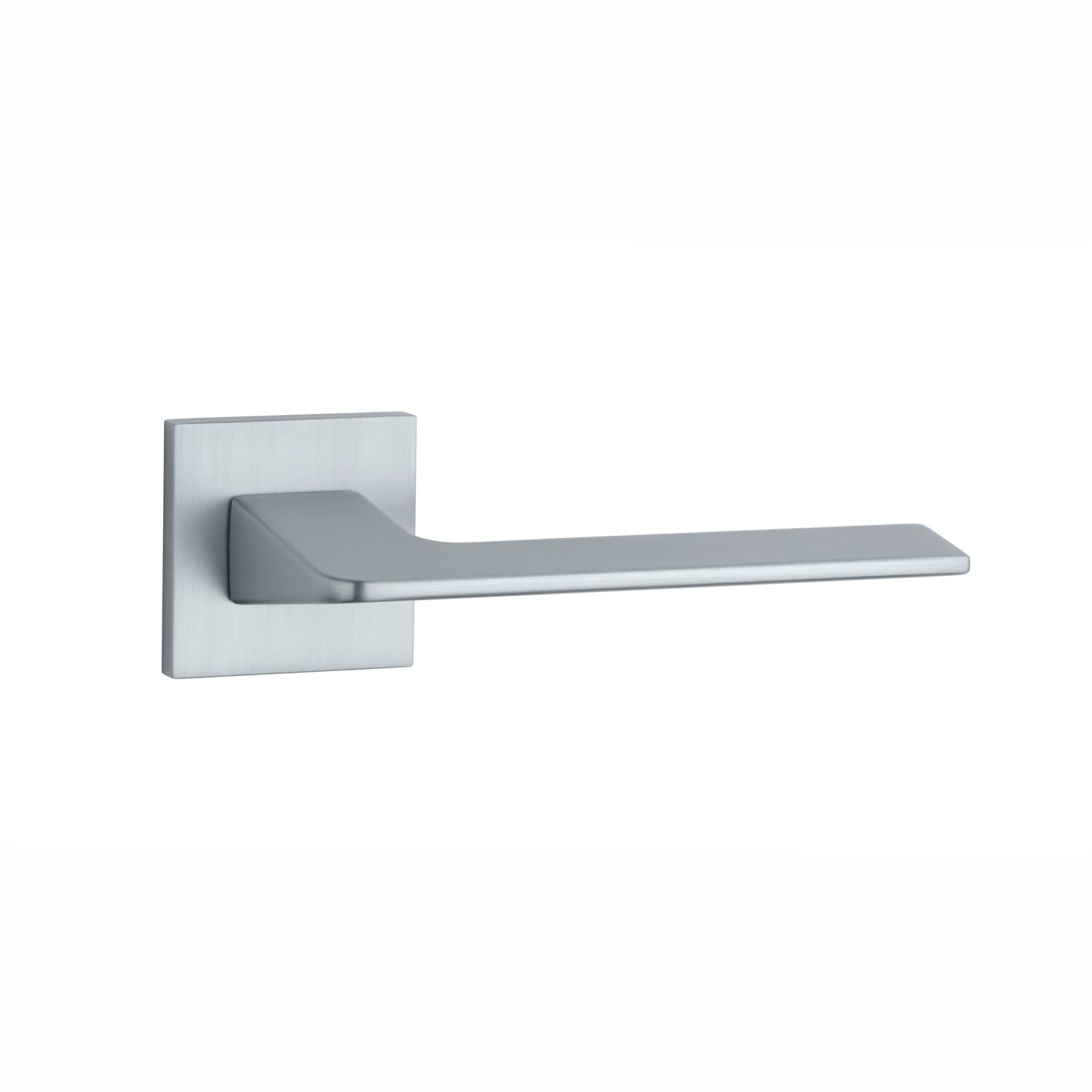 Klamka Stile Oma na rozecie kwadratowej Q Slim 7 mm, chrom satynowy