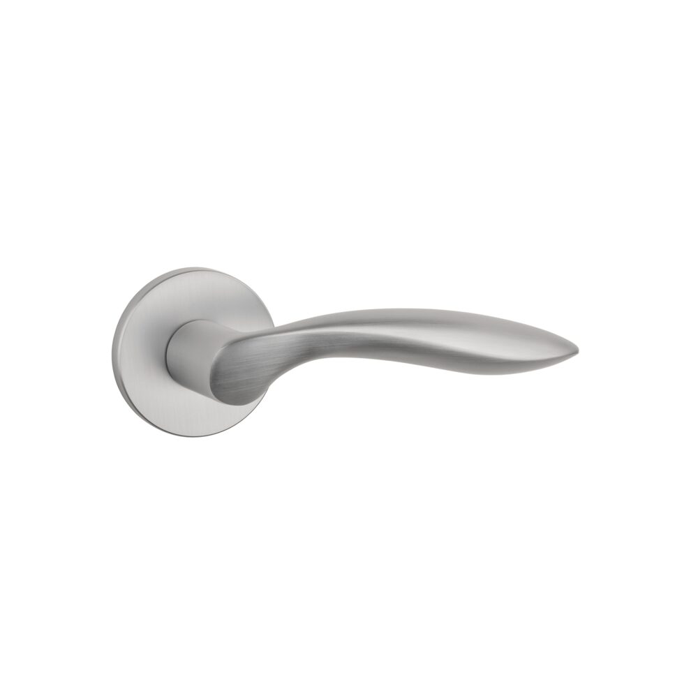 Klamka Stile Pulia na rozecie okrągłej R Slim 7 mm, chrom satynowy