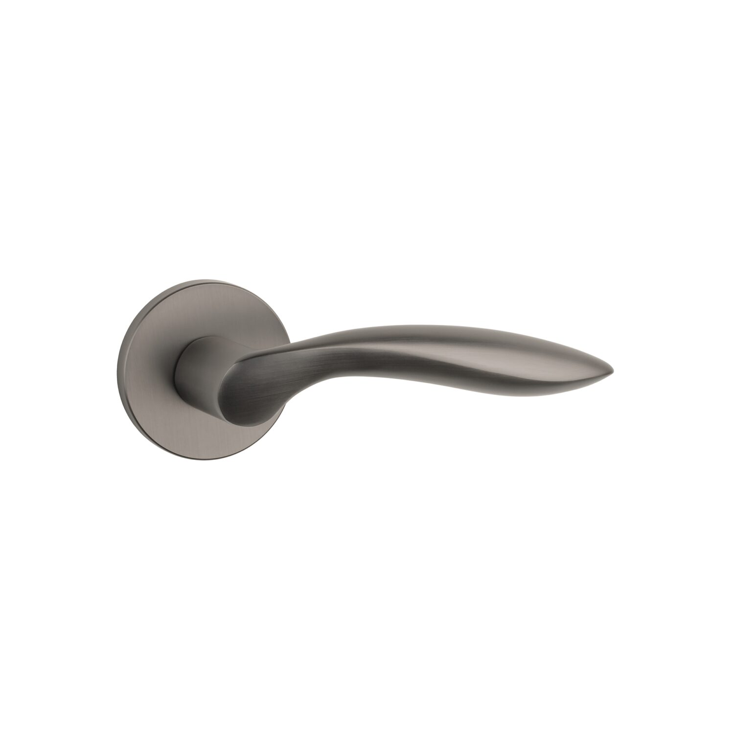 Klamka Stile Pulia na rozecie okrągłej R Slim 7 mm, tytan