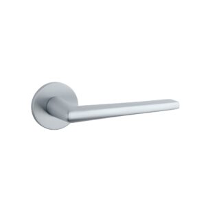 Klamka Stile Salta na rozecie okrągłej R Slim 7 mm, chrom satynowy